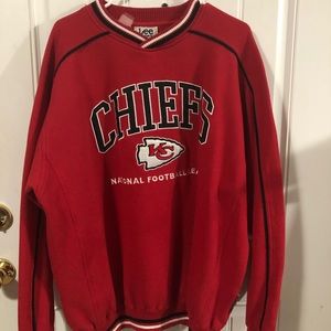KC CHIEFS long sleeve sweatshirt in good condition